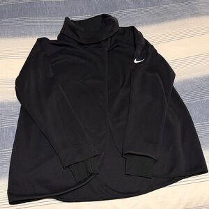 Nike Black High-Neck Maternity Pullover/Wrap